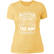 Behind Every Fast Car is a Fast Mom Drag Racing Expert T-Shirts