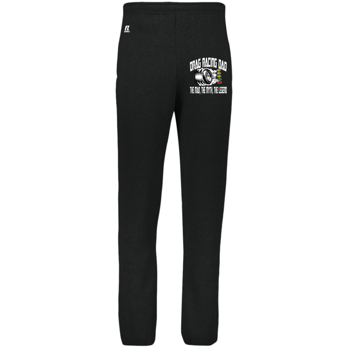 Drag Racing Dad Dri-Power Closed Bottom Pocket Sweatpants