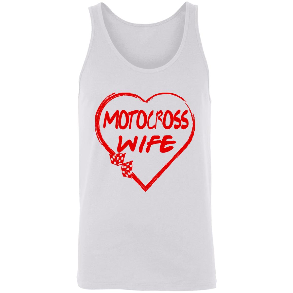 Motocross Wife Heart Leggings Purple