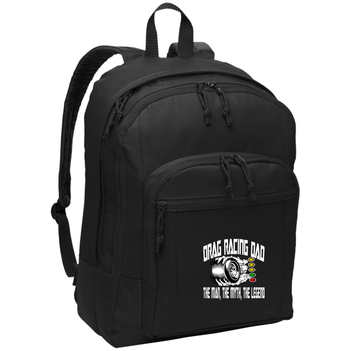 Drag Racing Dad Basic Backpack