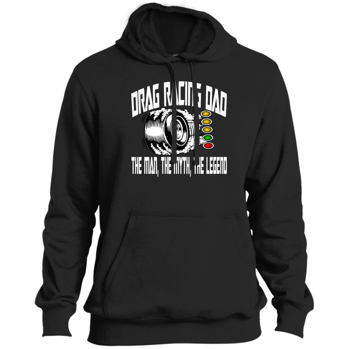 Drag Racing Dad Pullover Hoodie