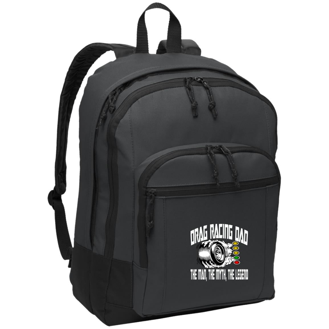 Drag Racing Dad Basic Backpack
