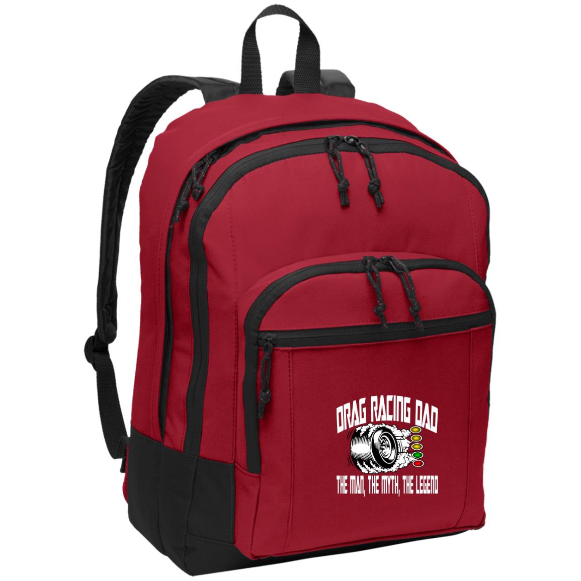 Drag Racing Dad Basic Backpack