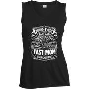 Behind Every Fast Car is a Fast Mom Drag Racing Expert Tank Tops