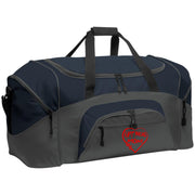 Kart Racing Mom Heart Colorblock Sport Duffel