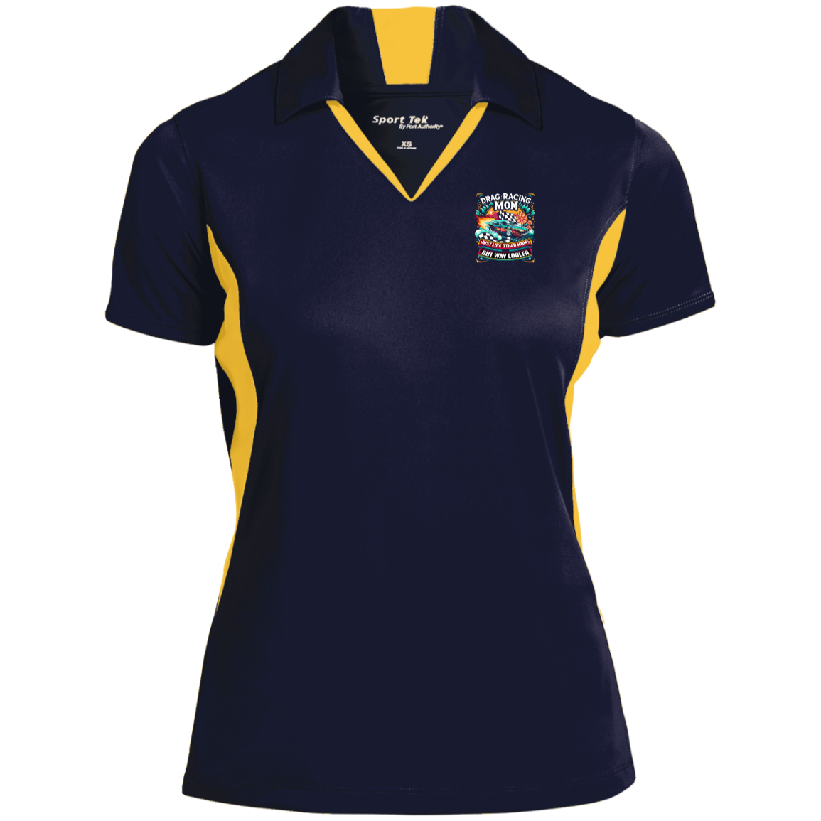 Drag Racing Mom Just Like Other Moms Polo Shirts