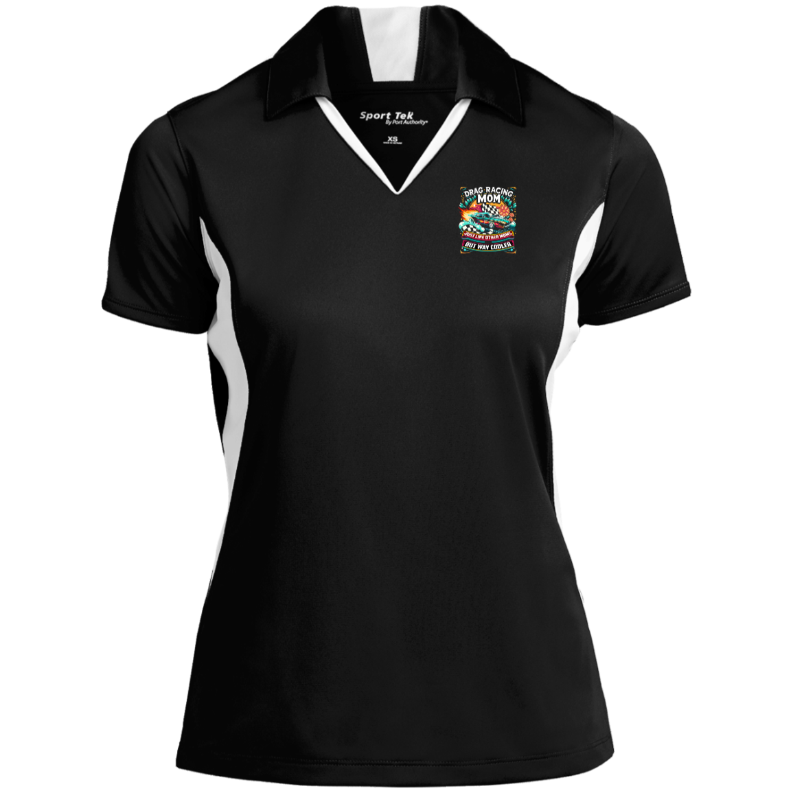 Drag Racing Mom Just Like Other Moms Polo Shirts