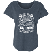 Behind Every Fast Car is a Fast Mom Drag Racing Expert T-Shirts
