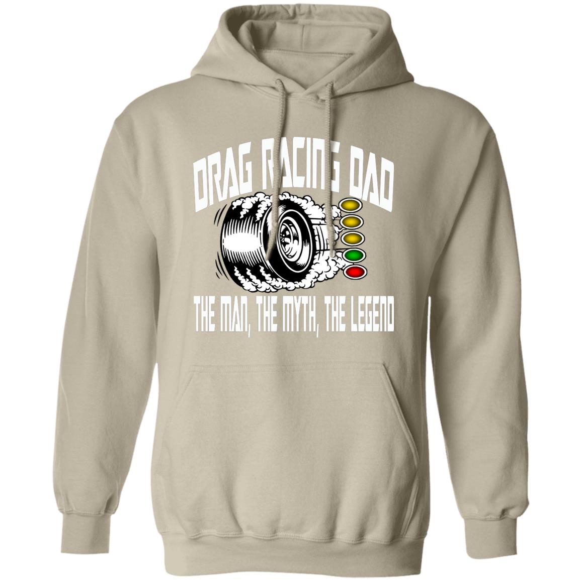 Drag Racing Dad Pullover Hoodie