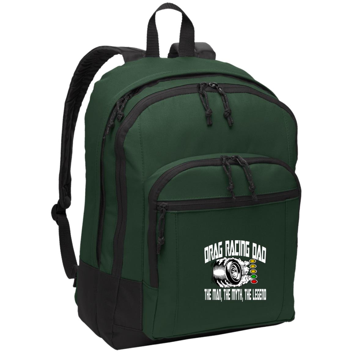 Drag Racing Dad Basic Backpack