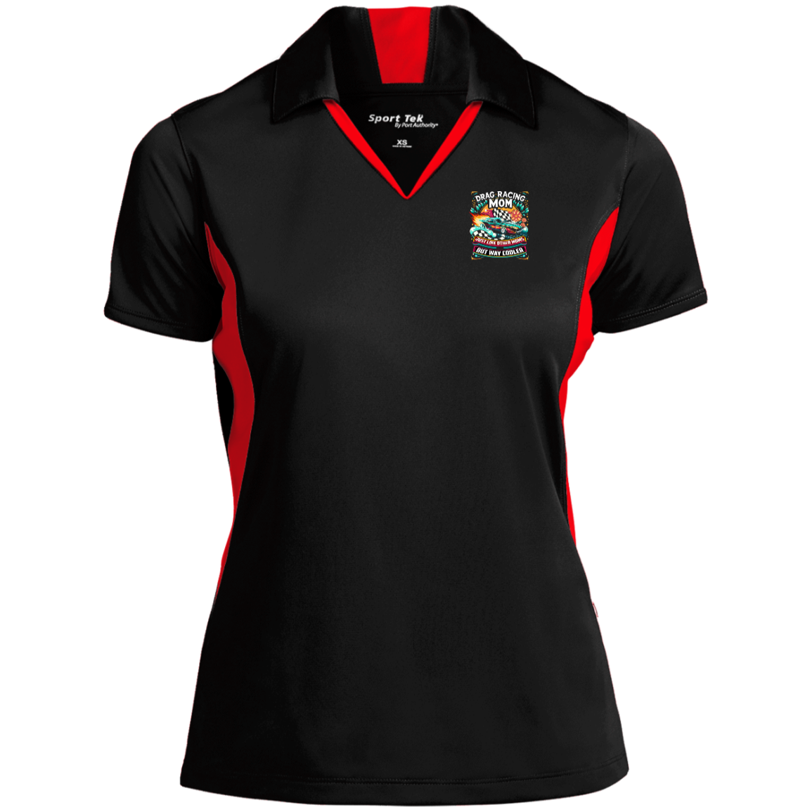 Drag Racing Mom Just Like Other Moms Polo Shirts