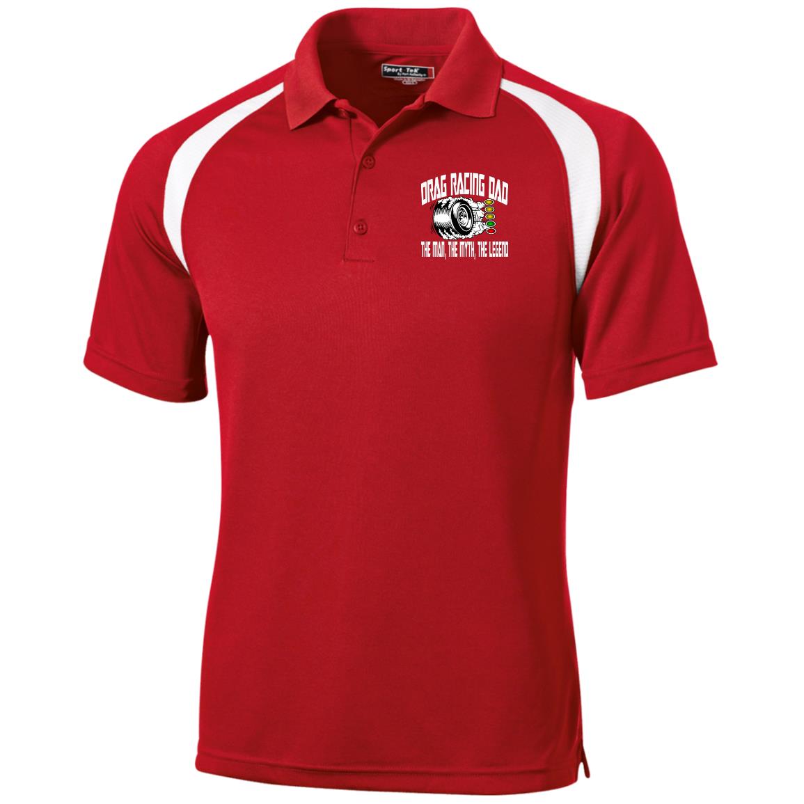 Drag Racing Dad Moisture-Wicking Tag-Free Golf Shirt