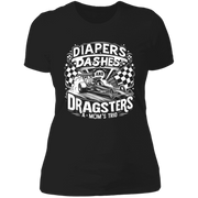 Diapers Dashes And Dragsters A Mom's Trio T-Shirts