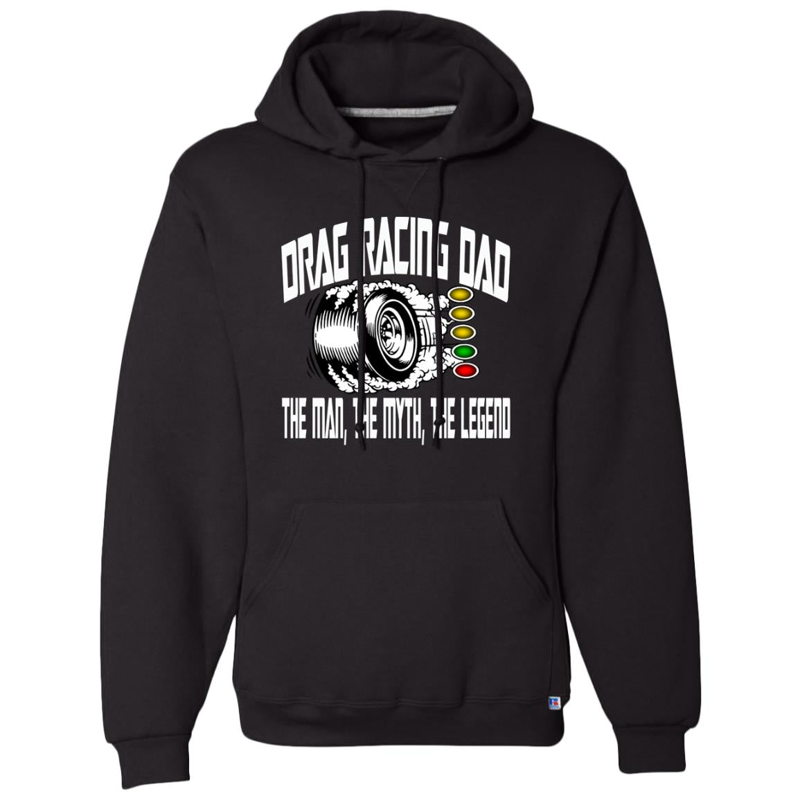 Drag Racing Dad Dri-Power Fleece Pullover Hoodie