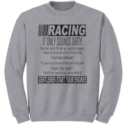 Racing It only sounds dirty hoodie