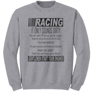 Racing It only sounds dirty hoodie