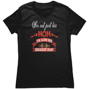 I'm Not Just His Mom Drag Racing T-Shirts