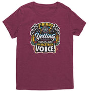 I'm Not Yelling This Is Just My Racetrack Voice T-Shirts