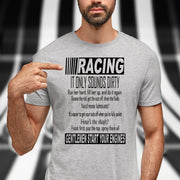 Racing It only sounds dirty Men's T-Shirts