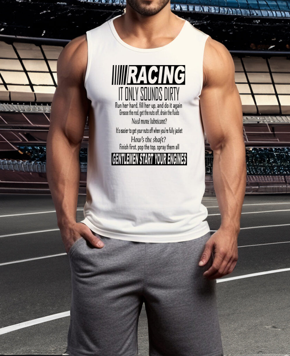 Racing It only sounds dirty Tank top