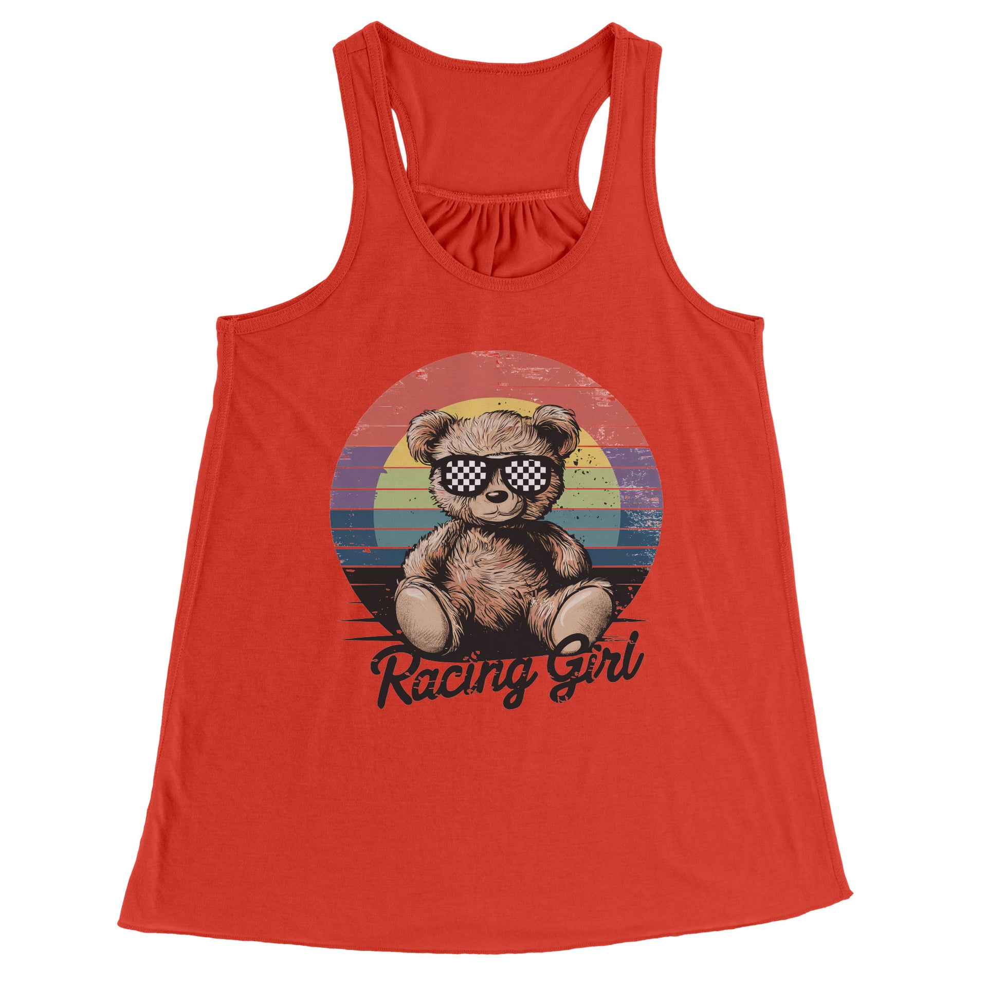 Racing Girl Tank Tops