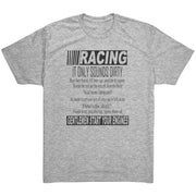 Racing It only sounds dirty Men's T-Shirts