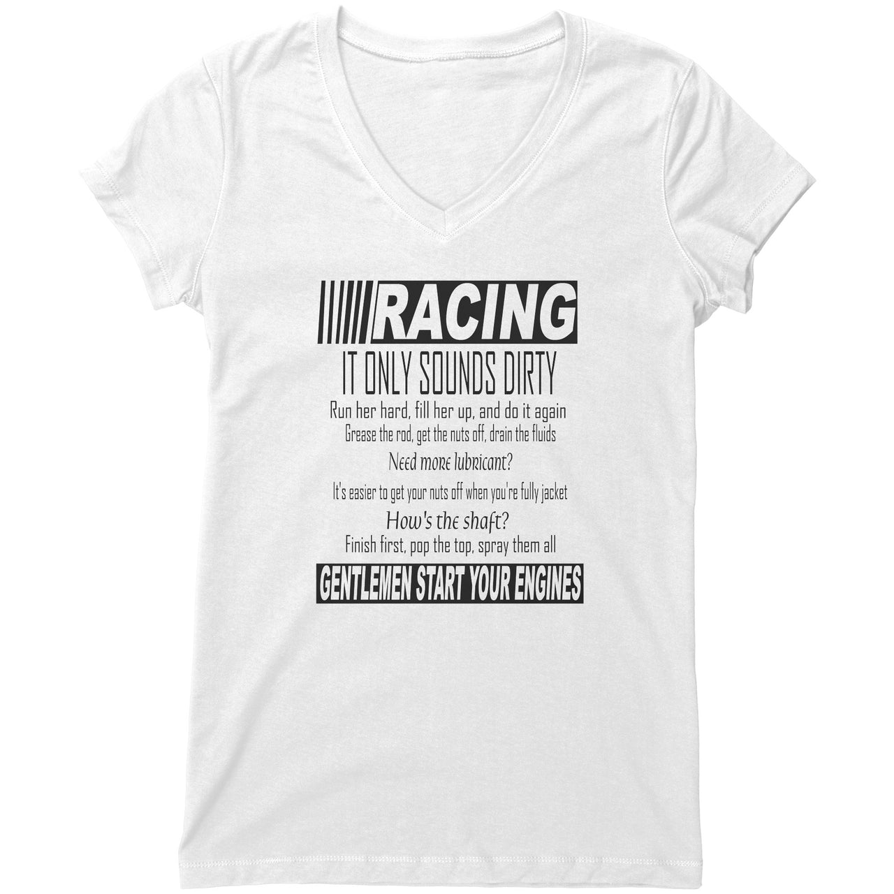 Racing It only sounds dirty Women's Shirts