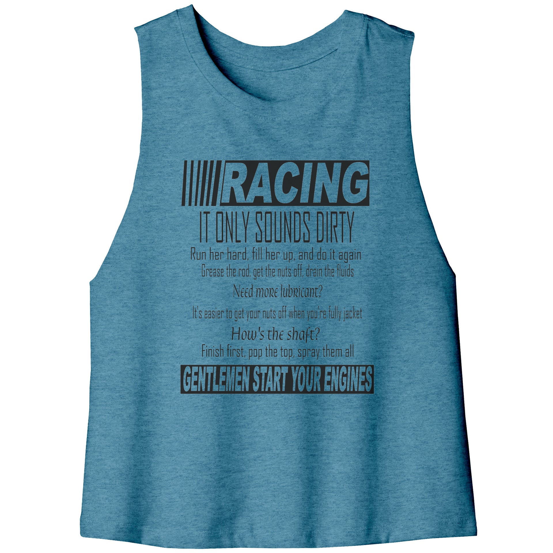 Racing It only sounds dirty Women's Tank Tops