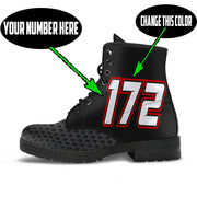 Custom Number Boots