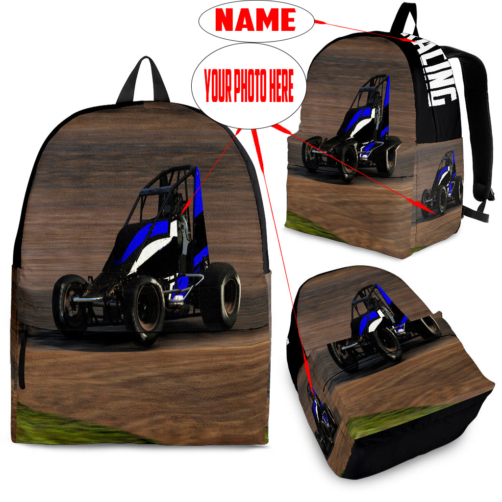 Custom Sprint Car Non-Wing Backpack