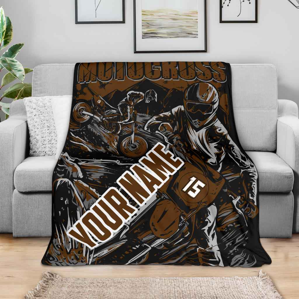Custom Motocross Blanket V1