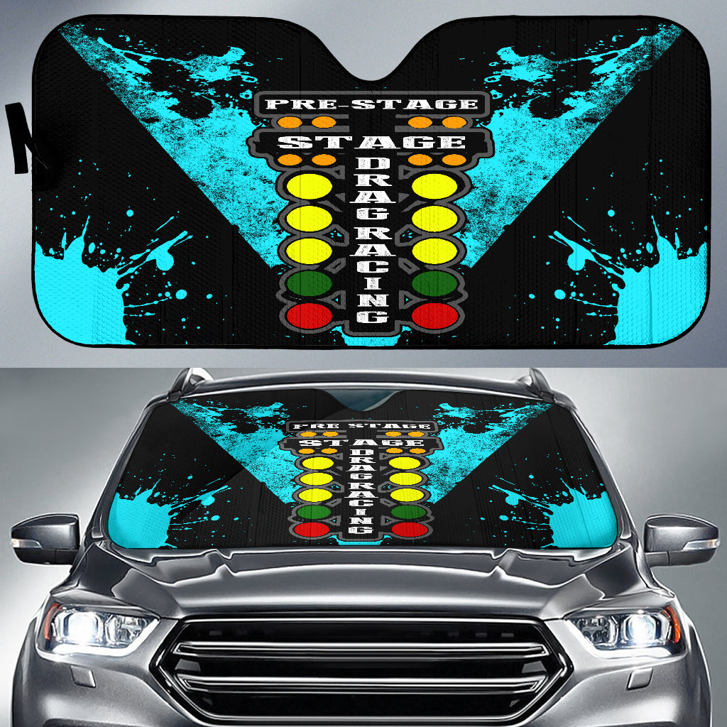 Drag Racing Windshield Sun Shade