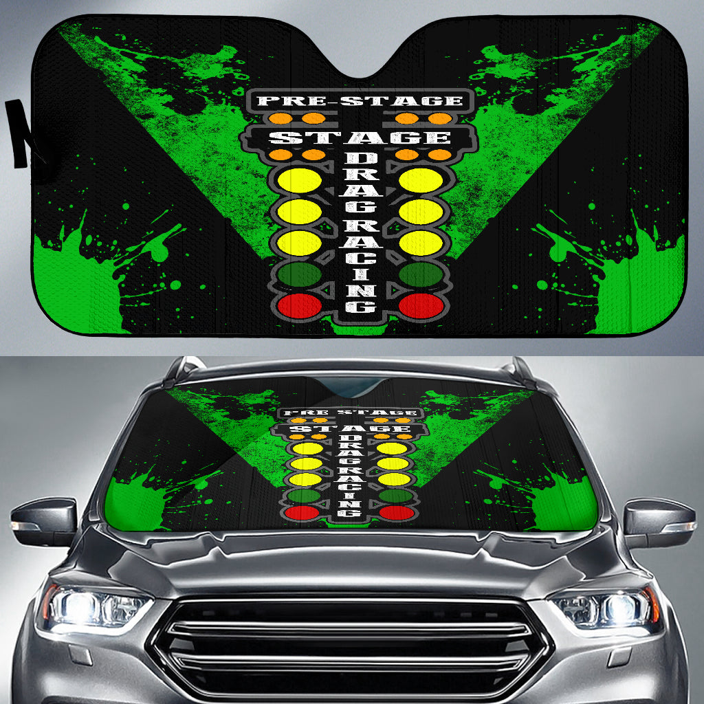 Drag Racing Windshield Sun Shade