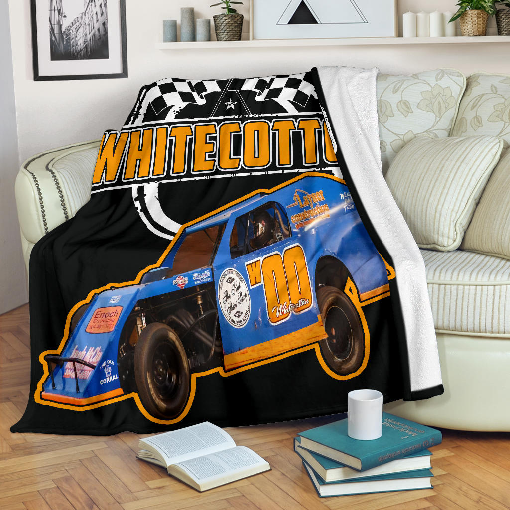 Custom Whitecotton Blanket