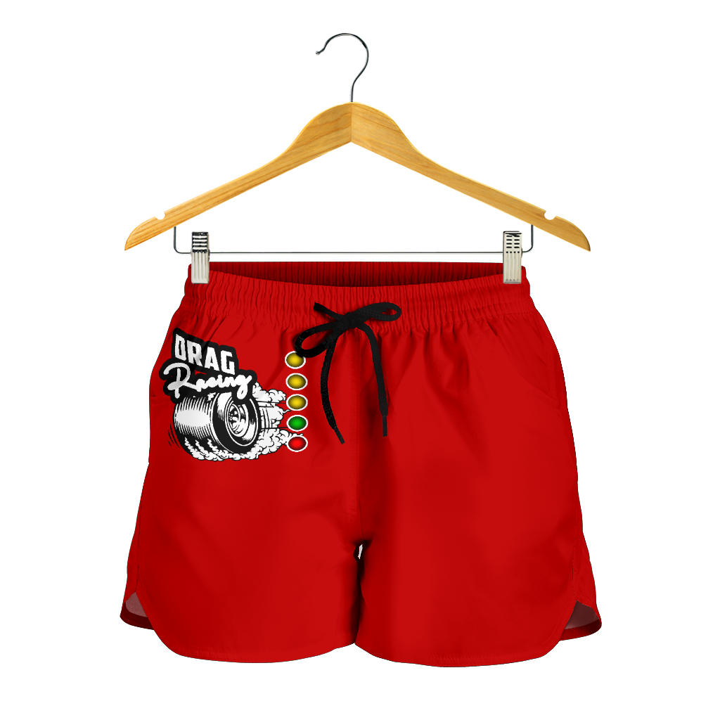 Drag Racing Womens Shorts