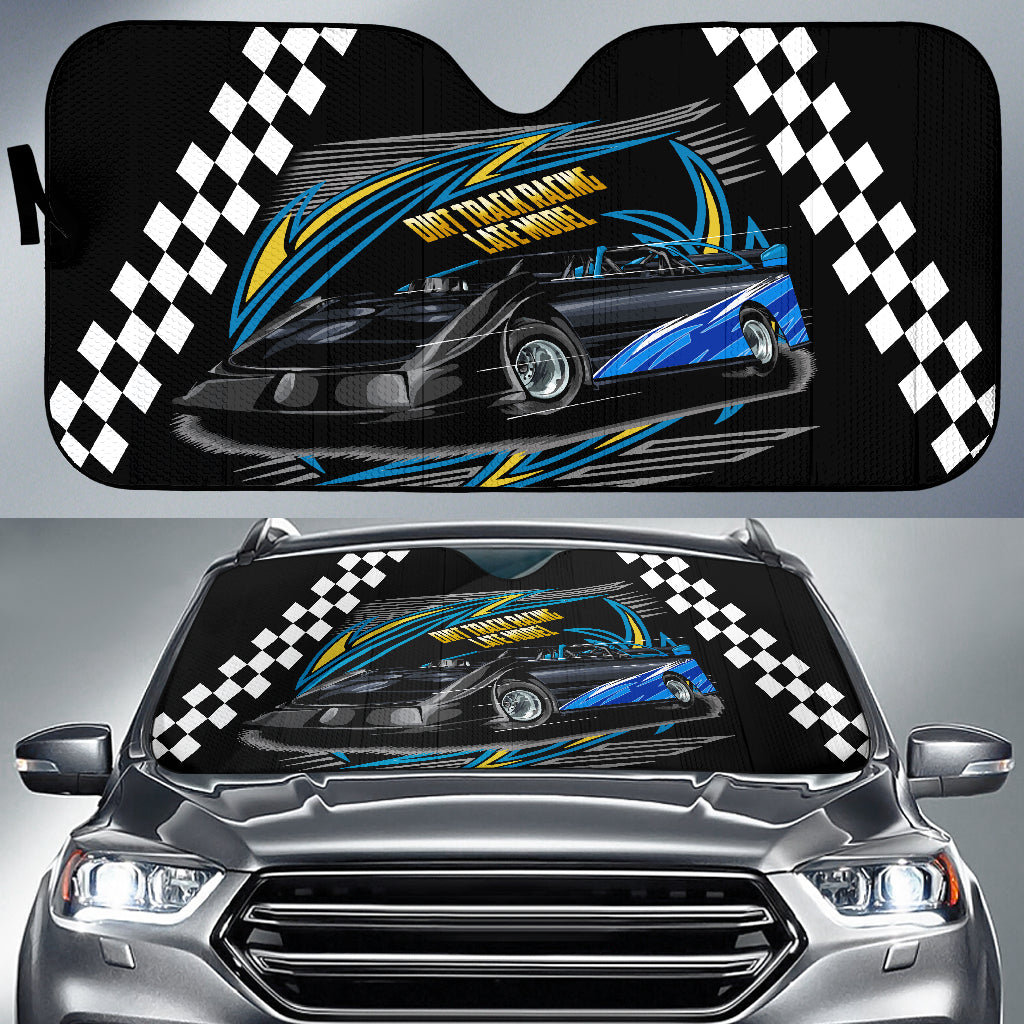 Dirt Track Racing Late Model Windshield Sun Shade