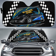 Dirt Track Racing Late Model Windshield Sun Shade