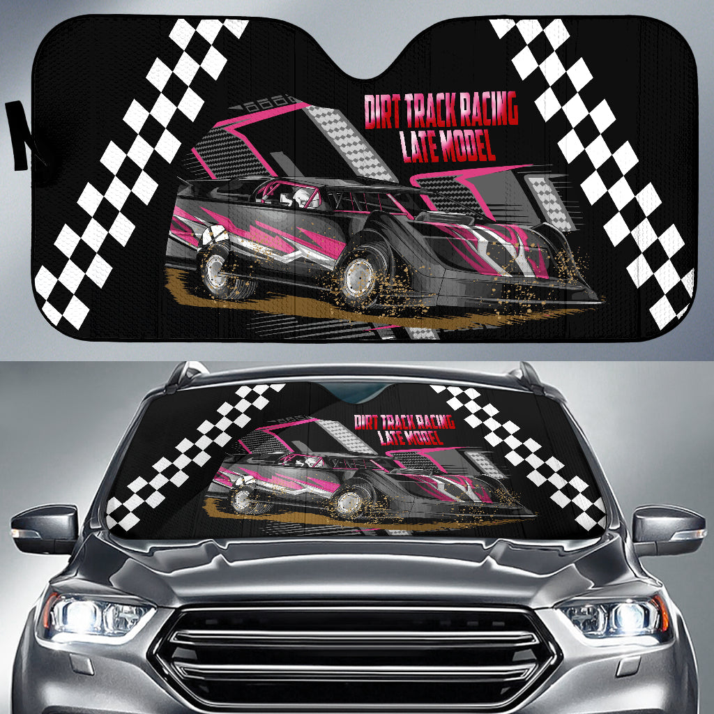 Dirt Track Racing Late Model Windshield Sun Shade