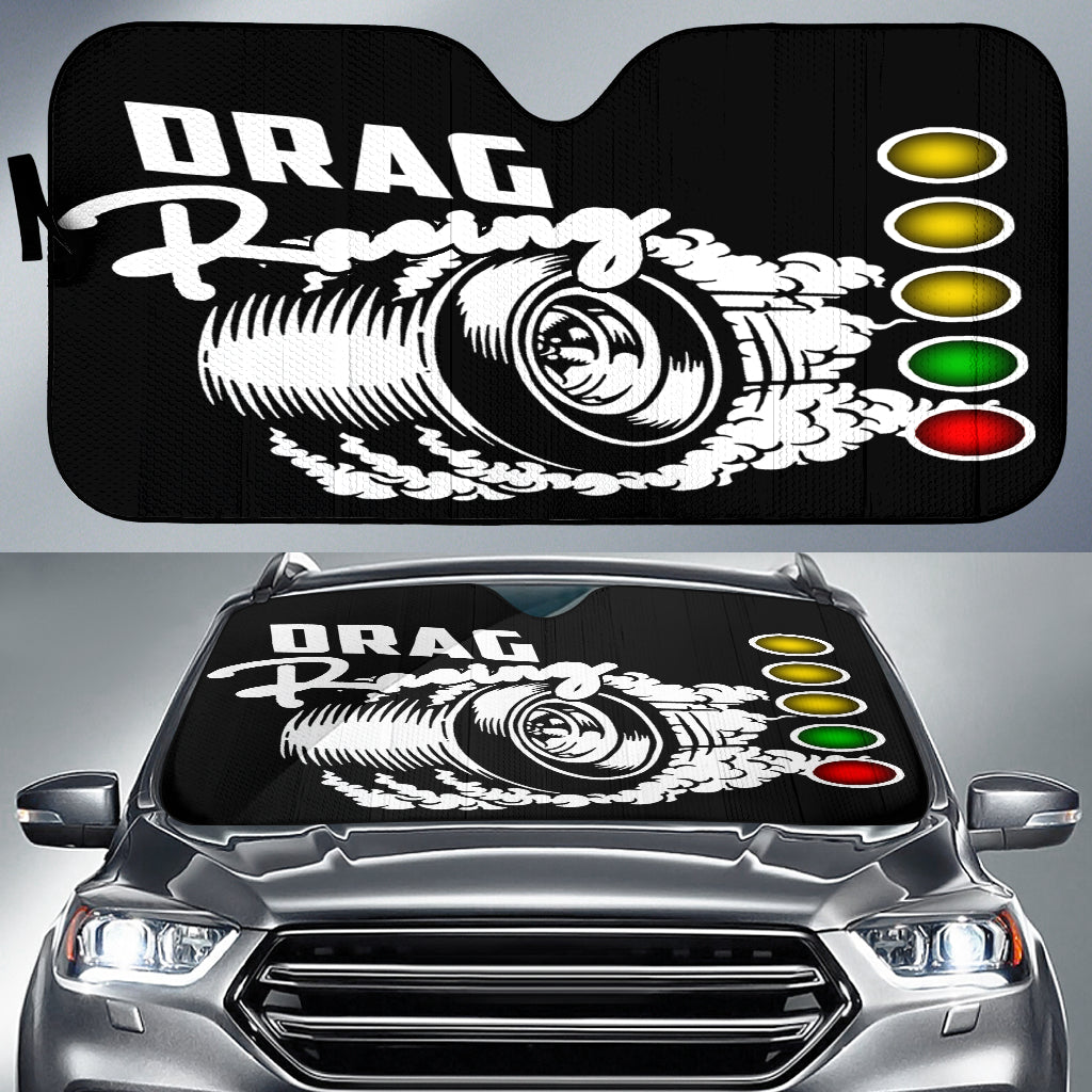 Drag Racing Windshield Sun Shade