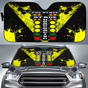 Drag Racing Windshield Sun Shade