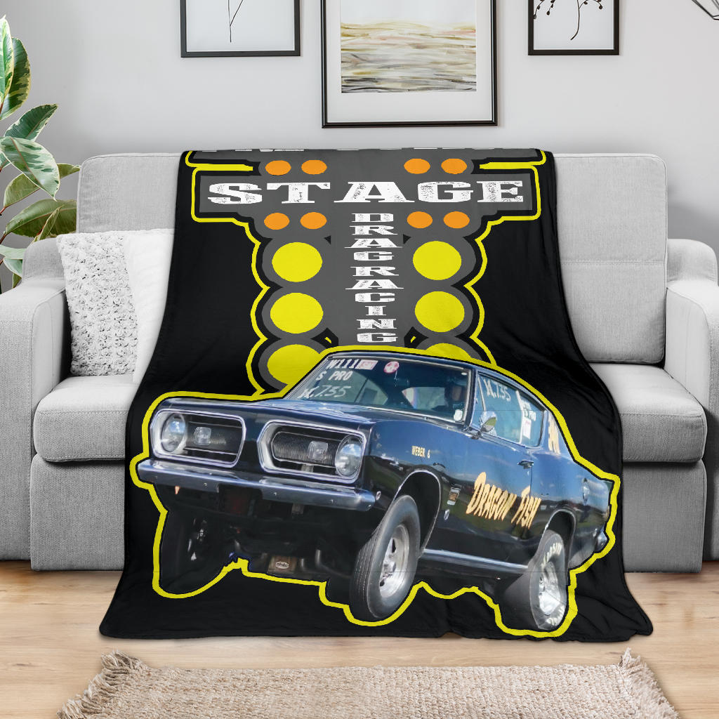 Custom Drag Racing Blanket V45