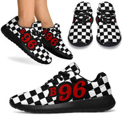 Custom Racing Checkered Sneakers