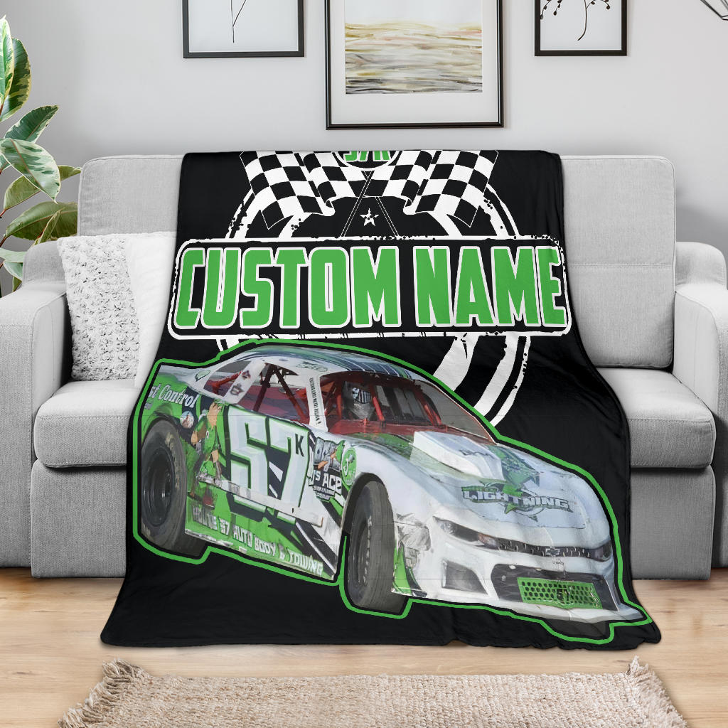Custom Street Stock Blanket