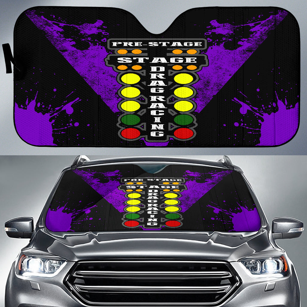 Drag Racing Windshield Sun Shade