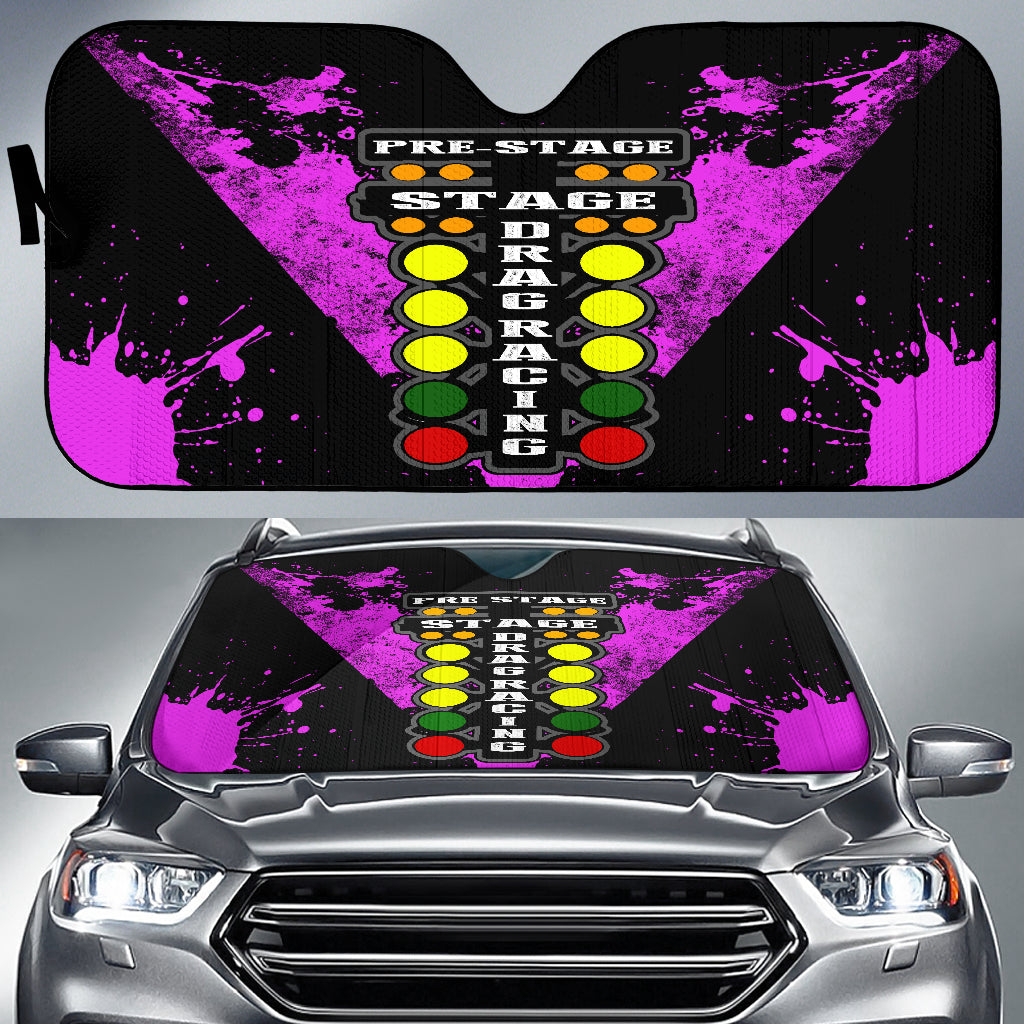 Drag Racing Windshield Sun Shade