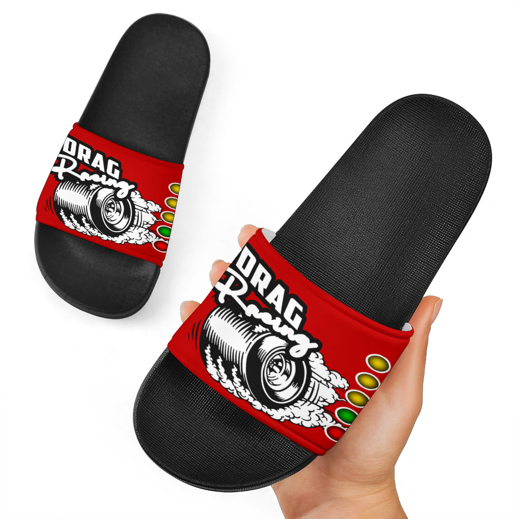 Drag Racing Slide Sandals