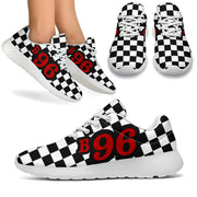 Custom Racing Checkered Sneakers