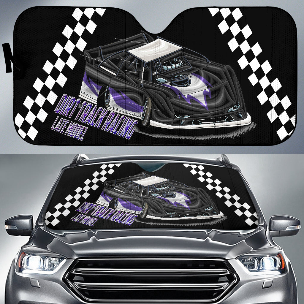 Dirt Track Racing Late Model Windshield Sun Shade