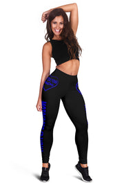 Motocross Grandma Heart Leggings