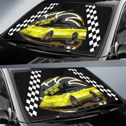 Dirt Track Racing Late Model Windshield Sun Shade